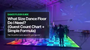 what size dance floor do i need